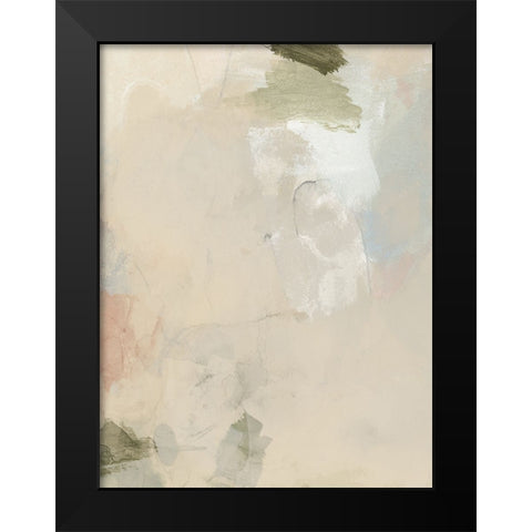 Muted Pastel III Black Modern Wood Framed Art Print by Barnes, Victoria