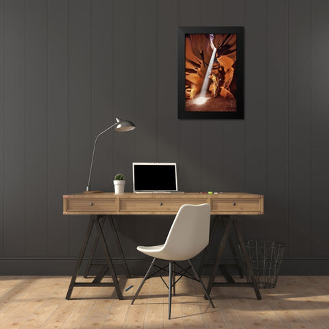 Guiding Light III Black Modern Wood Framed Art Print by Drost, David