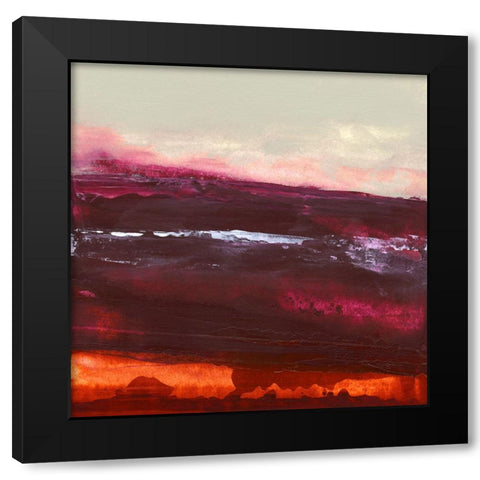 Enchant II Black Modern Wood Framed Art Print by Gordon, Sharon