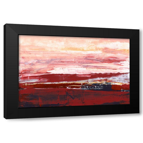 Summerset I Black Modern Wood Framed Art Print by Gordon, Sharon