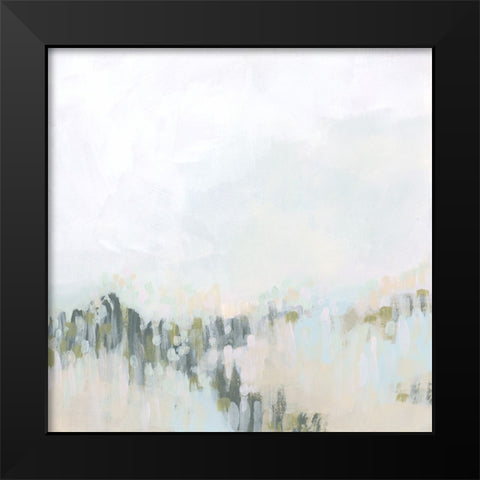 Pastel Field I Black Modern Wood Framed Art Print by Vess, June Erica