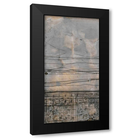 Subtle Symphony I Black Modern Wood Framed Art Print with Double Matting by Goldberger, Jennifer
