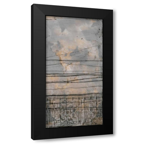 Subtle Symphony II Black Modern Wood Framed Art Print with Double Matting by Goldberger, Jennifer