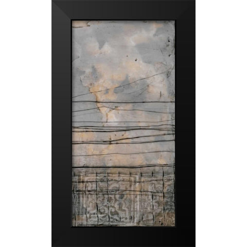 Subtle Symphony II Black Modern Wood Framed Art Print by Goldberger, Jennifer