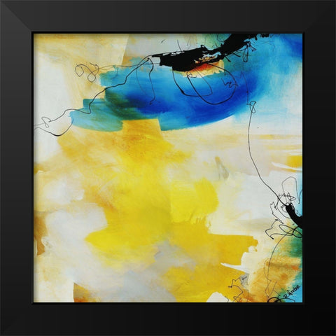 Kinetics II Black Modern Wood Framed Art Print by Drotar, Rikki