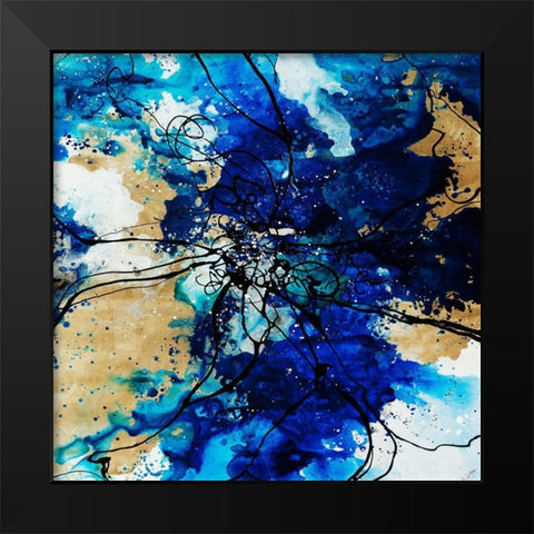 Allure I Black Modern Wood Framed Art Print by Drotar, Rikki