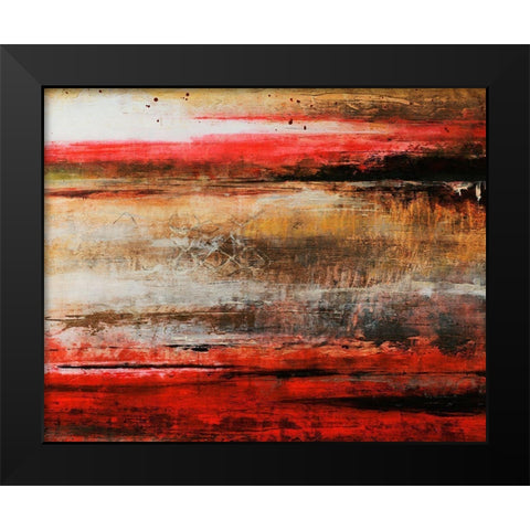 Art Zero I Black Modern Wood Framed Art Print by Douglass, Farrell