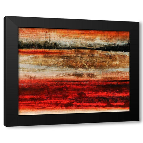 Art Zero II Black Modern Wood Framed Art Print with Double Matting by Douglass, Farrell