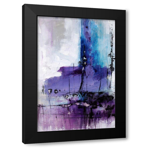 Donde Black Modern Wood Framed Art Print with Double Matting by Schicker, Joshua