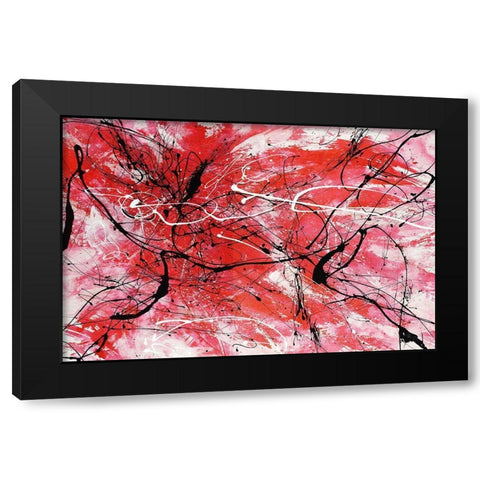 Free Style Black Modern Wood Framed Art Print by Douglass, Farrell