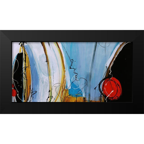 Playground Pops Black Modern Wood Framed Art Print by Douglass, Farrell