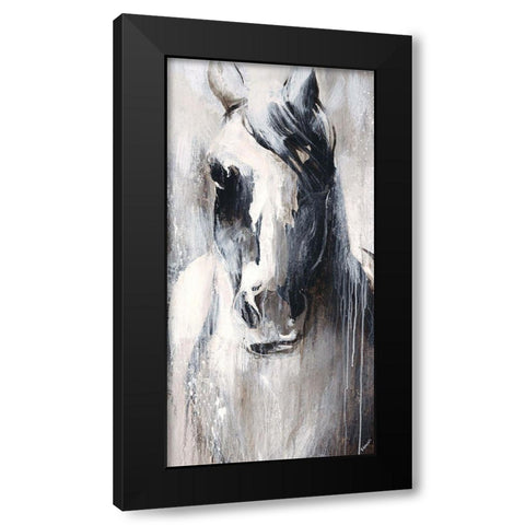 Prairie II Black Modern Wood Framed Art Print with Double Matting by Edmunds, Sydney