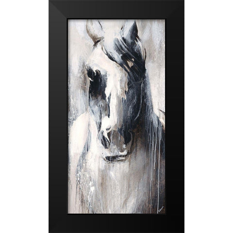 Prairie II Black Modern Wood Framed Art Print by Edmunds, Sydney