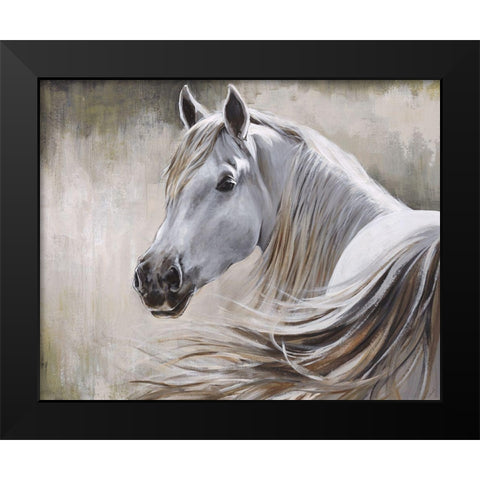 Kentucky Black Modern Wood Framed Art Print by Edmunds, Sydney