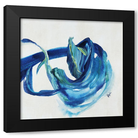 Laffy Taffy II Black Modern Wood Framed Art Print by Douglass, Farrell