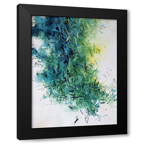 To the Point I Black Modern Wood Framed Art Print by Edmunds, Sydney
