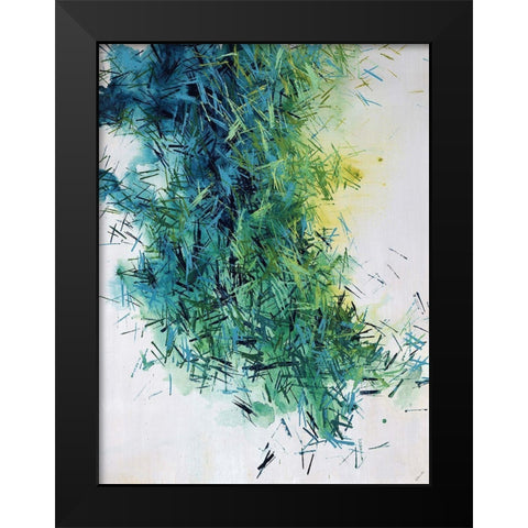 To the Point I Black Modern Wood Framed Art Print by Edmunds, Sydney