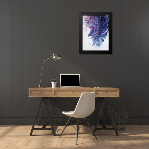 To the Point II Black Modern Wood Framed Art Print by Edmunds, Sydney