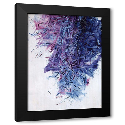To the Point II Black Modern Wood Framed Art Print by Edmunds, Sydney