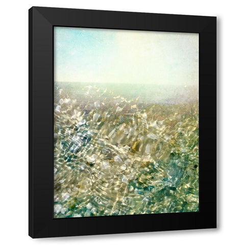 Ocean Dream I Black Modern Wood Framed Art Print by Ilosky, Pam