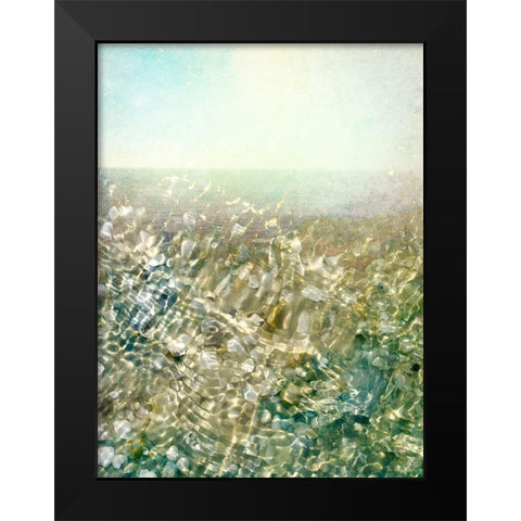 Ocean Dream I Black Modern Wood Framed Art Print by Ilosky, Pam