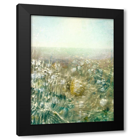 Ocean Dream II Black Modern Wood Framed Art Print by Ilosky, Pam