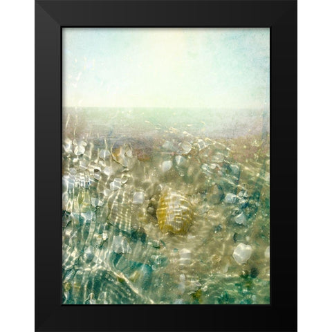 Ocean Dream II Black Modern Wood Framed Art Print by Ilosky, Pam