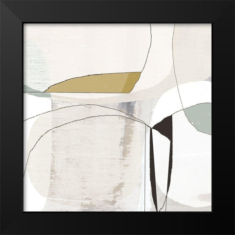 Beholder II Black Modern Wood Framed Art Print by Jasper, Sisa