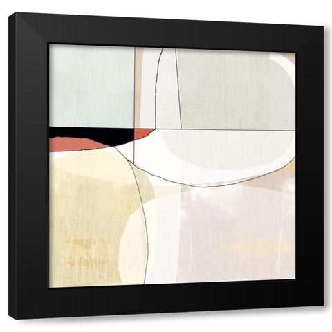 Beholder III Black Modern Wood Framed Art Print by Jasper, Sisa