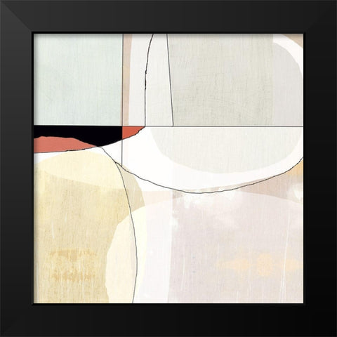 Beholder III Black Modern Wood Framed Art Print by Jasper, Sisa