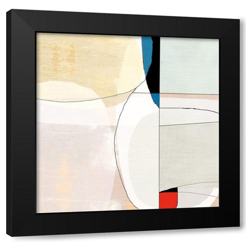 Beholder IV Black Modern Wood Framed Art Print by Jasper, Sisa