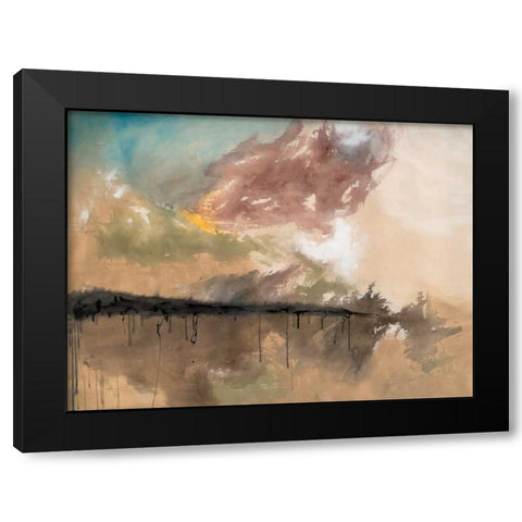 Ambient Landscape I Black Modern Wood Framed Art Print by Jasper, Sisa