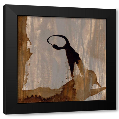 Gossamer I Black Modern Wood Framed Art Print by Jasper, Sisa