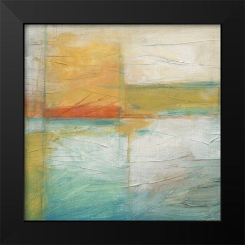 Coronado II Black Modern Wood Framed Art Print by Vess, June Erica