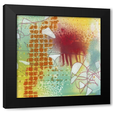 Walking on Sunshine II Black Modern Wood Framed Art Print with Double Matting by Goldberger, Jennifer