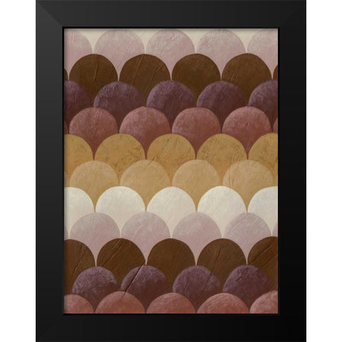 Plum Orchard II Black Modern Wood Framed Art Print by Zarris, Chariklia