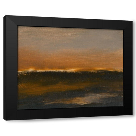 Dawning I Black Modern Wood Framed Art Print by Gordon, Sharon