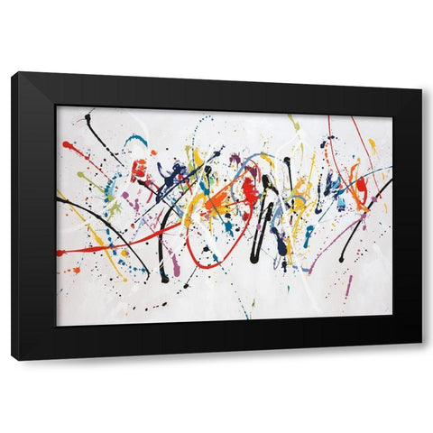 Amplified Black Modern Wood Framed Art Print with Double Matting by Edmunds, Sydney