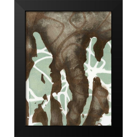 Silhouette Reversal I Black Modern Wood Framed Art Print by Goldberger, Jennifer