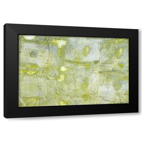 String Theory I Black Modern Wood Framed Art Print with Double Matting by Goldberger, Jennifer