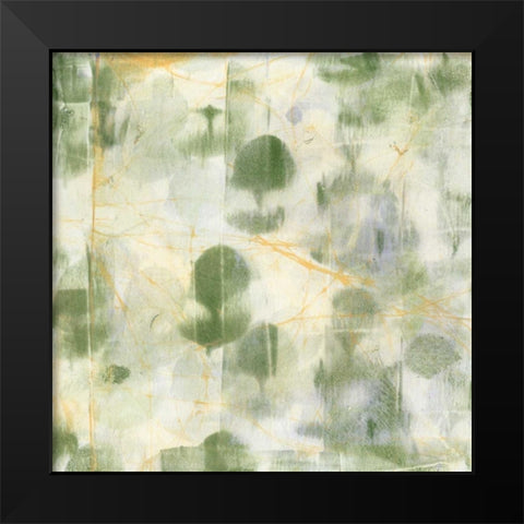 Clover I Black Modern Wood Framed Art Print by Goldberger, Jennifer