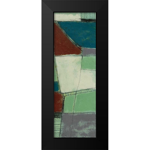 Deconstructed III Black Modern Wood Framed Art Print by Goldberger, Jennifer