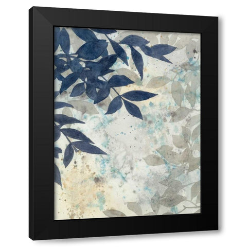 Aquarelle Shadows I Black Modern Wood Framed Art Print with Double Matting by Meagher, Megan