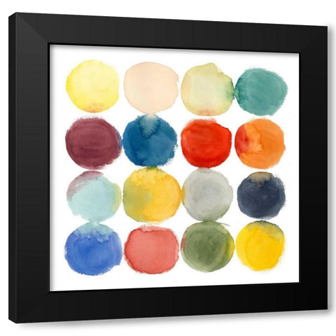 Transference I Black Modern Wood Framed Art Print by Meagher, Megan