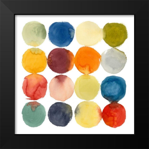 Transference II Black Modern Wood Framed Art Print by Meagher, Megan