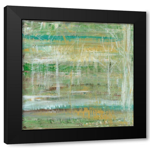 Harbinger I Black Modern Wood Framed Art Print with Double Matting by Choate, Lisa