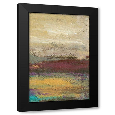 Desertscape II Black Modern Wood Framed Art Print by Choate, Lisa