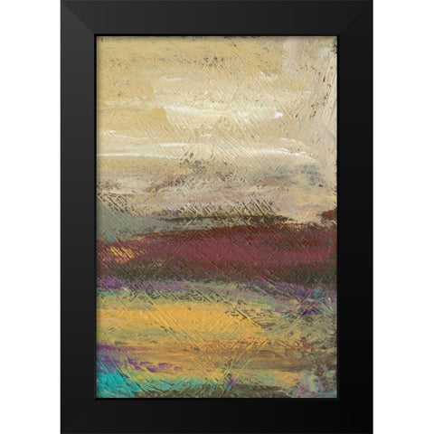 Desertscape II Black Modern Wood Framed Art Print by Choate, Lisa