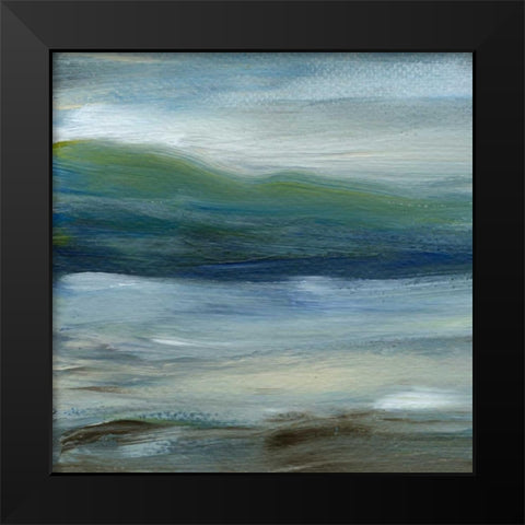 Denim Dance I Black Modern Wood Framed Art Print by Choate, Lisa