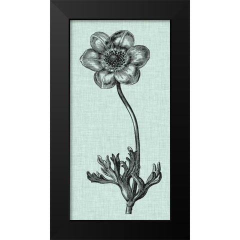 Celadon Beauty IV Black Modern Wood Framed Art Print by Vision Studio